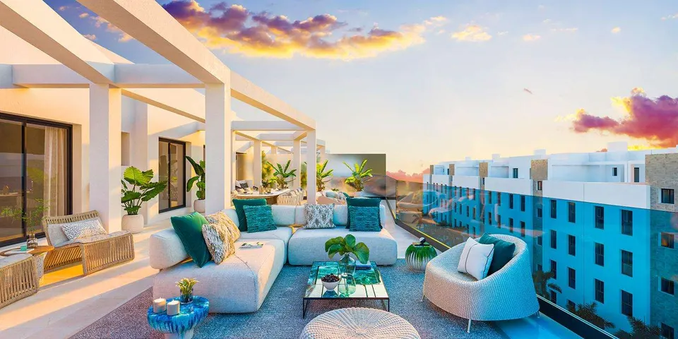 Penthouse z tarasami w Mijas — zdjęcie