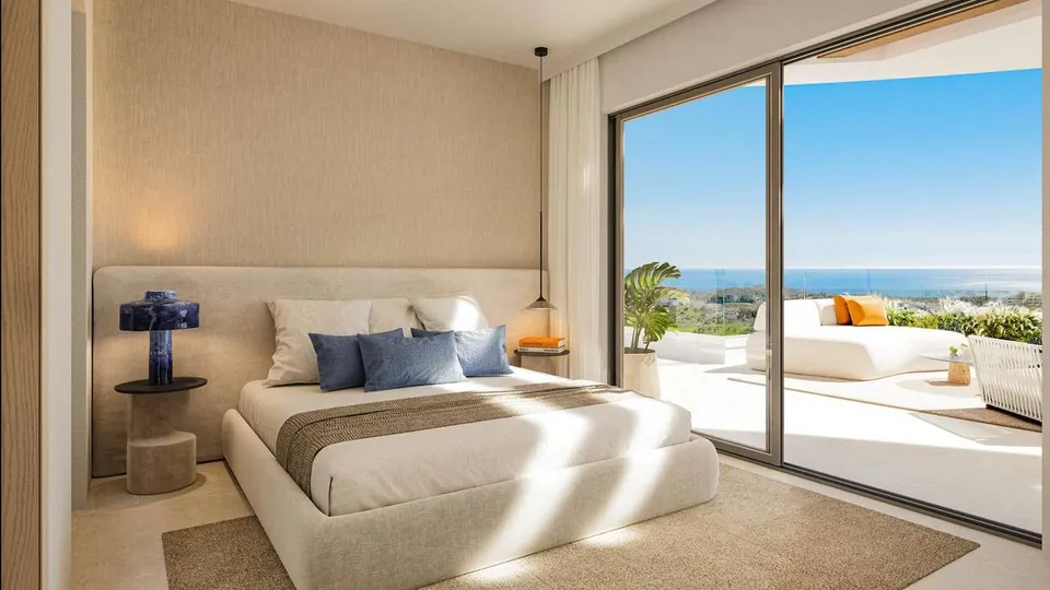 Penthouse z widokiem na morze w Mijas — zdjęcie