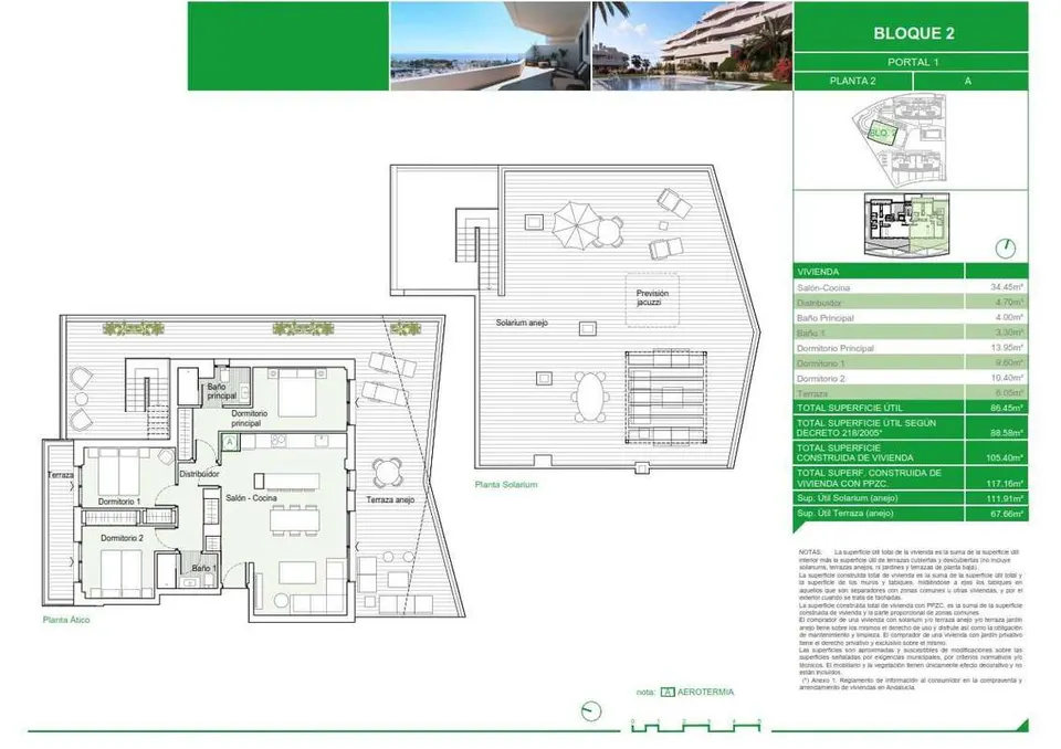 Penthouse z solarium w Esteponie — zdjęcie