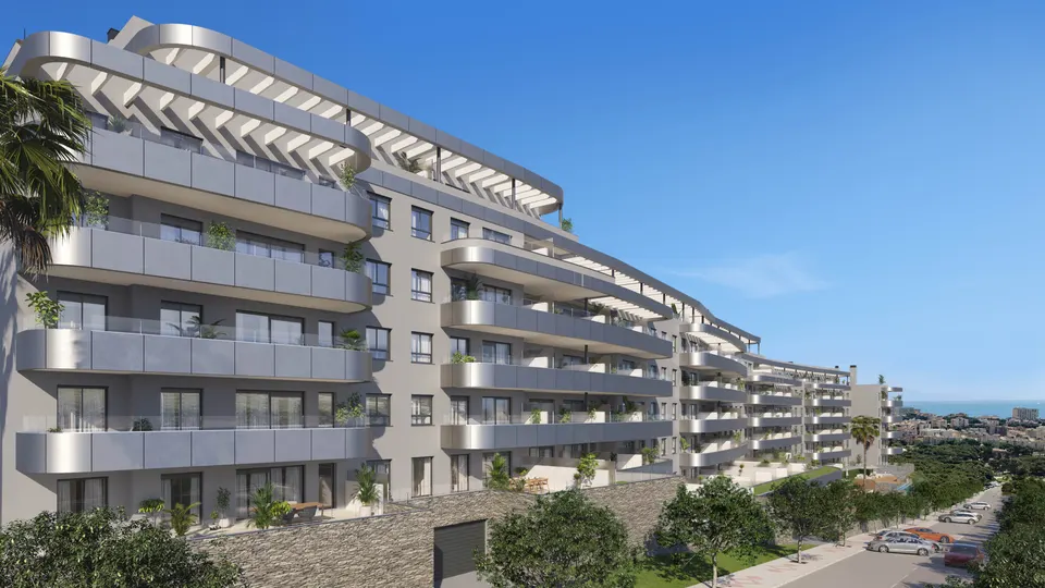 Apartamenty z widokiem na morze w Torremolinos — zdjęcie