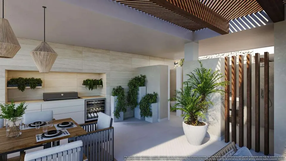Penthouse z widokiem w Marbelli — zdjęcie