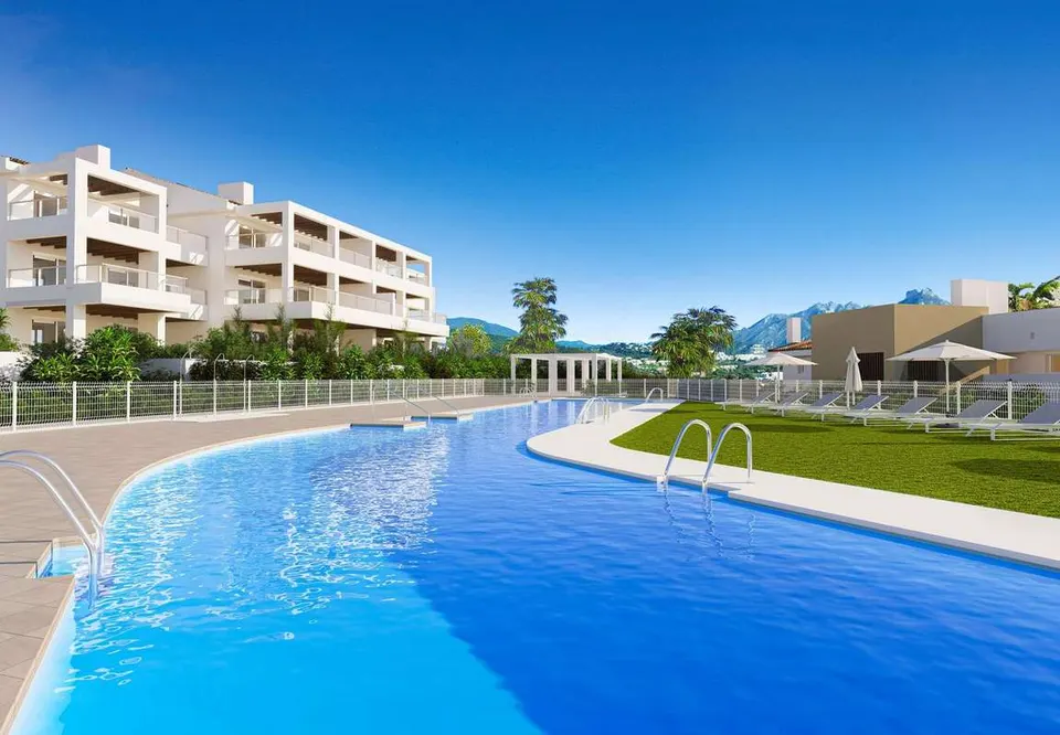 Apartament z prywatnym tarasem w Benahavís — zdjęcie