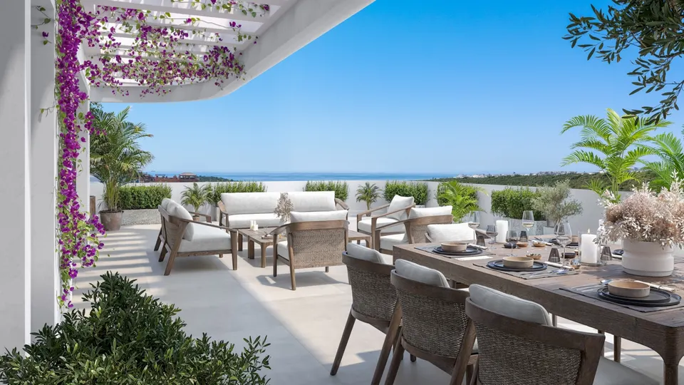 Apartamenty przy polu golfowym w Casares — zdjęcie