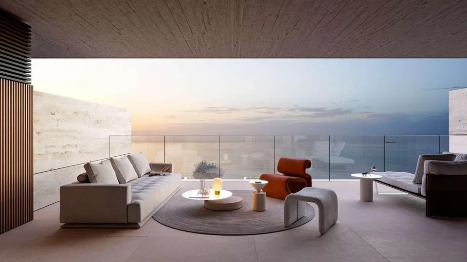 Penthouse z widokiem na morze w Manilva — zdjęcie