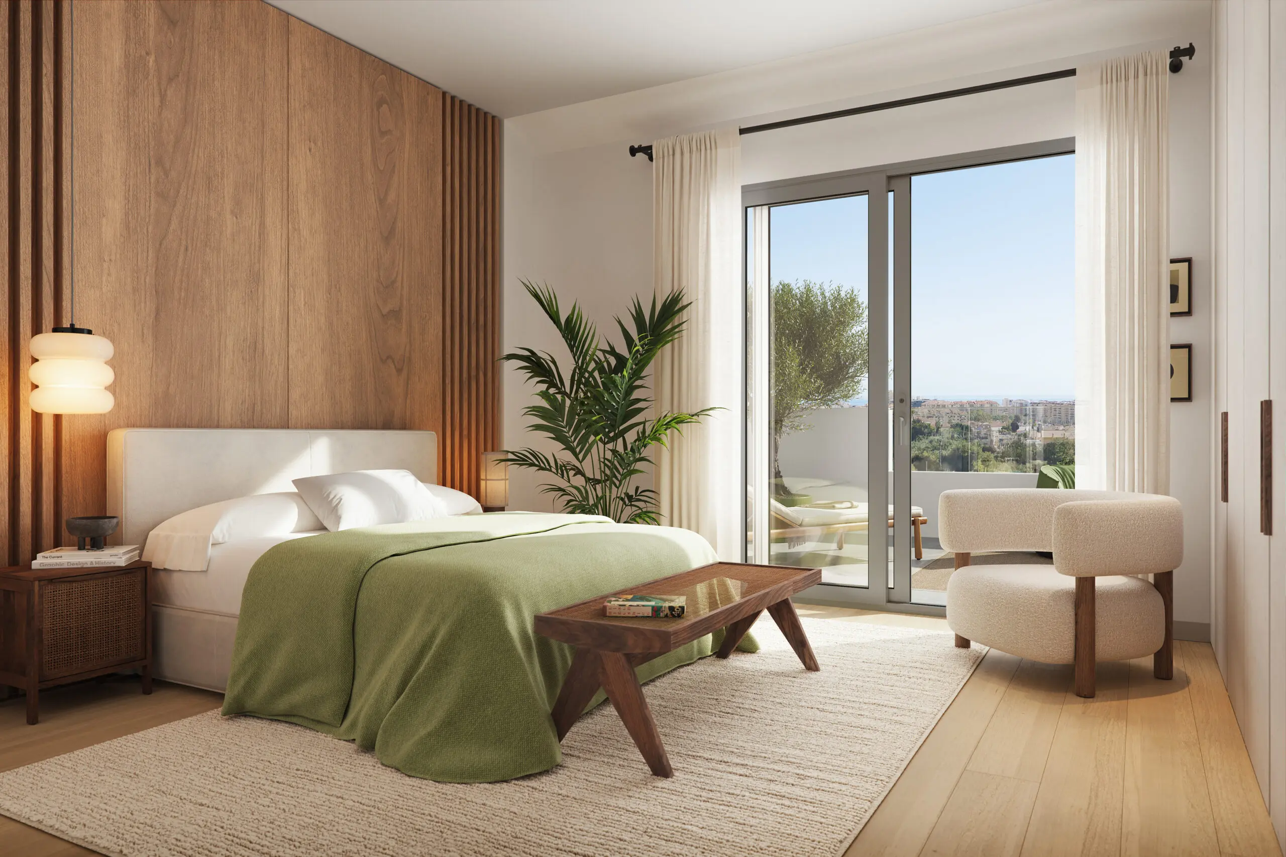 Apartamenty z widokiem na morze w Fuengiroli