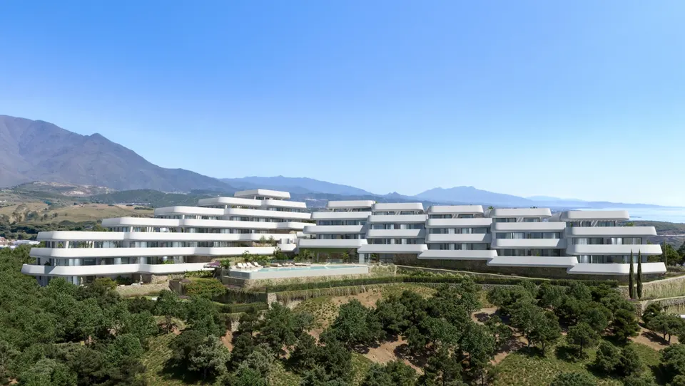 Apartamenty przy polu golfowym w Casares — zdjęcie
