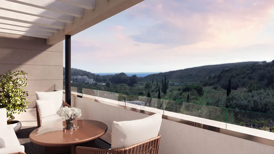 Apartamenty z widokiem na morze w Casares — zdjęcie