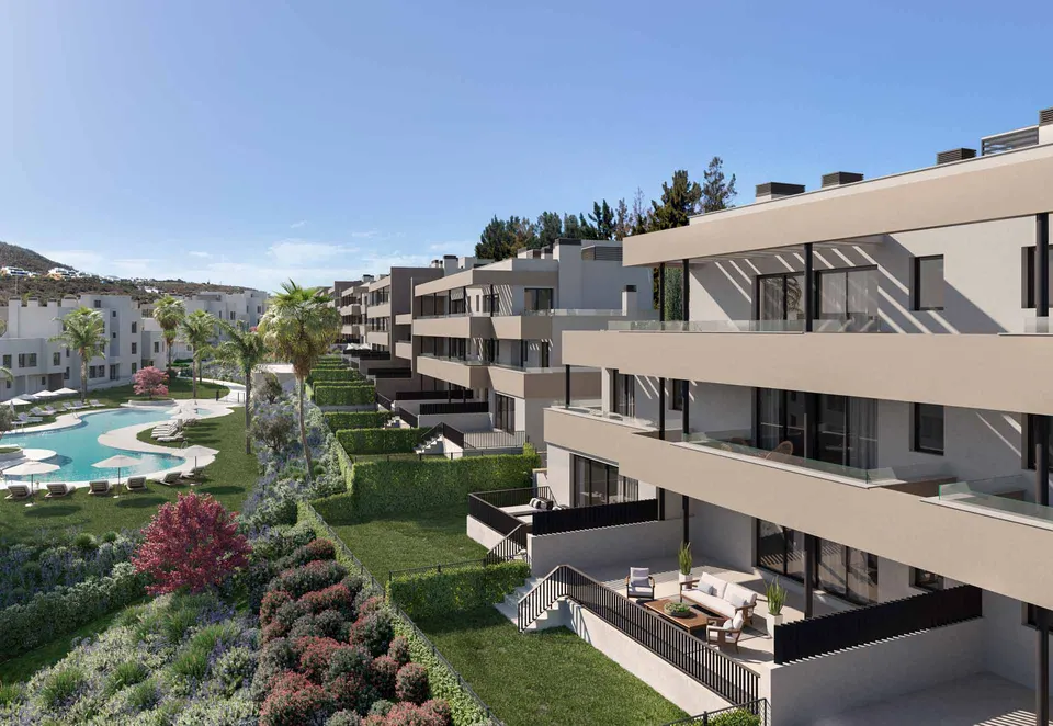 Apartamenty z widokiem na morze w Casares — zdjęcie