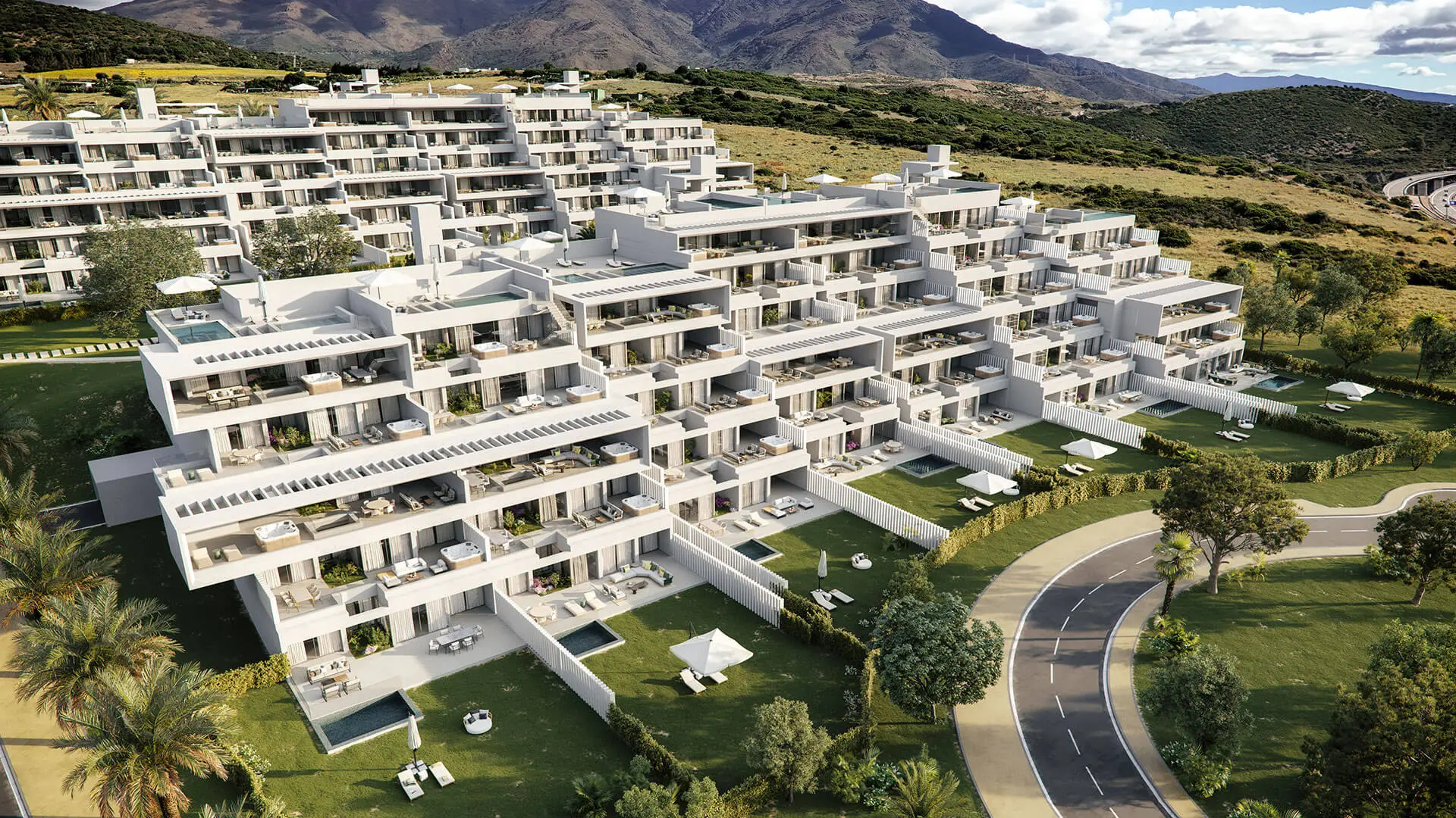 Apartamenty z prywatnym basenem w Casares