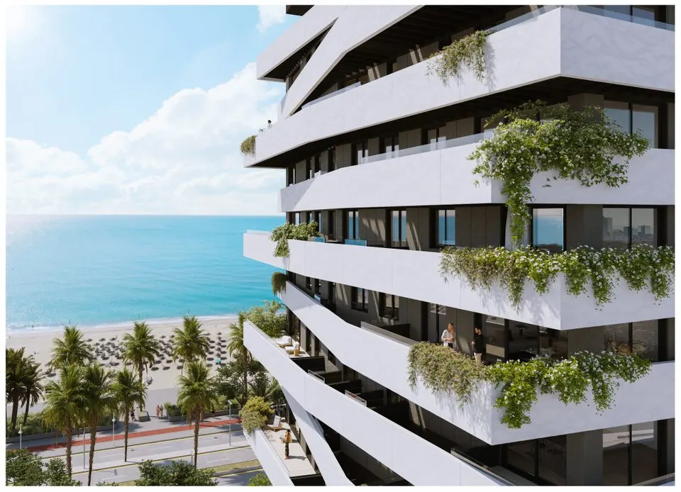 Apartamenty przy plaży w Maladze — zdjęcie