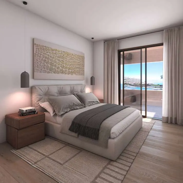 Apartamenty z basenem w Manilvie — zdjęcie