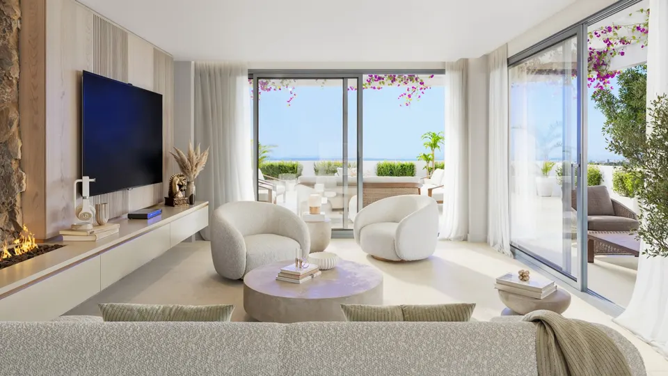 Apartamenty przy polu golfowym w Casares — zdjęcie